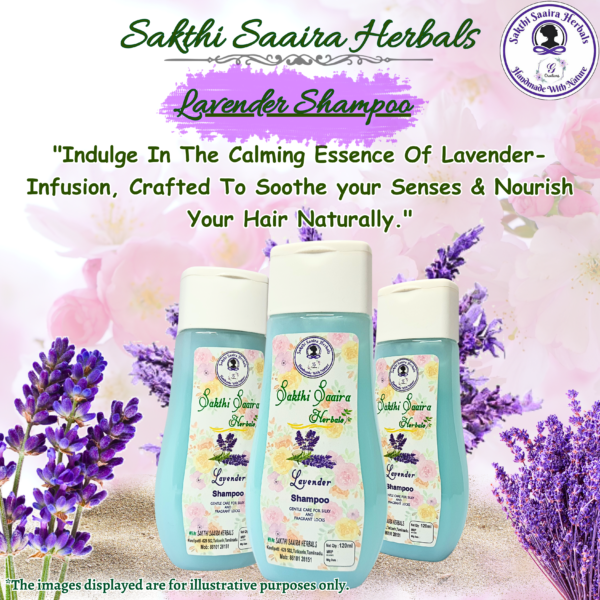 Lavender Shampoo (Herbal Handcrafted) - Image 2