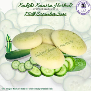 Milk Cucumber Soap (Handcrafted Organic Soap)