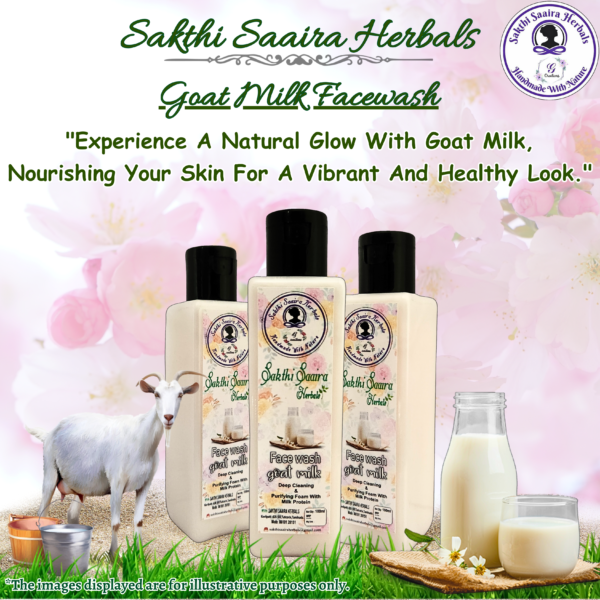 Goat Milk Facewash (Herbal Facewash) - Image 2