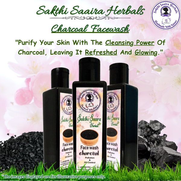 Charcoal Facewash (Herbal Handwash) - Image 2