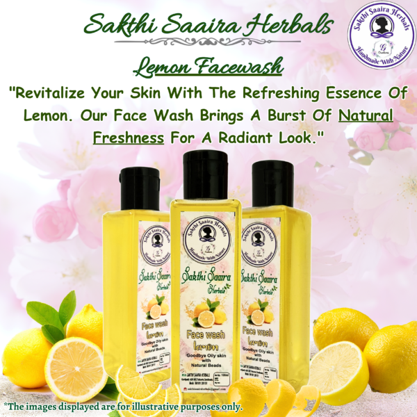 Lemon Facewash (Herbal Handcrafted) - Image 2