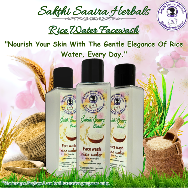 Rice Water Facewash (Herbal Handcrafted) - Image 2