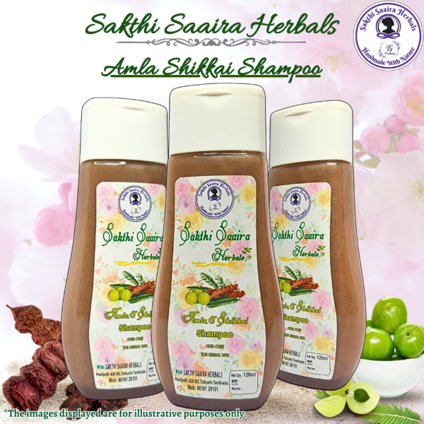 Amla Shikkai Shampoo (Herbal Handcrafted)