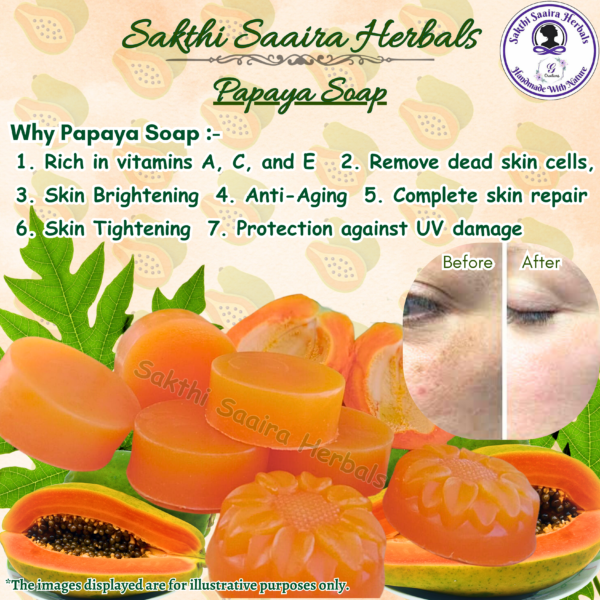 Papaya Soap (Handcrafted Organic Soap) - Image 2