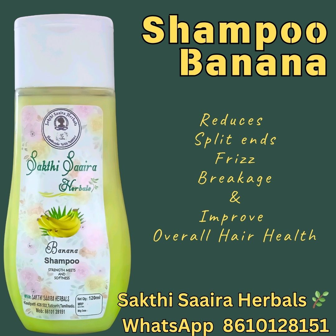 Banana Shampoo 120ml - Image 2