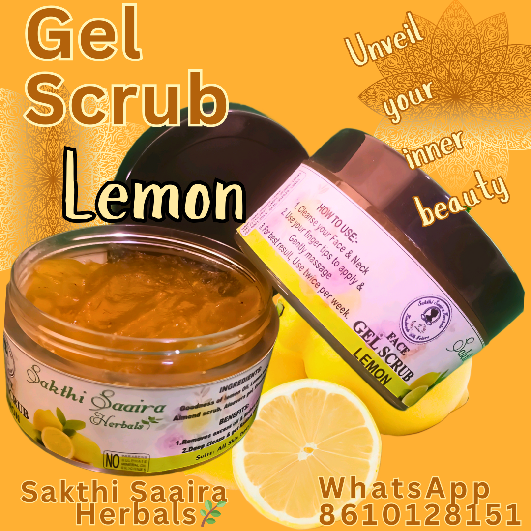 Lemon Gel Scrub