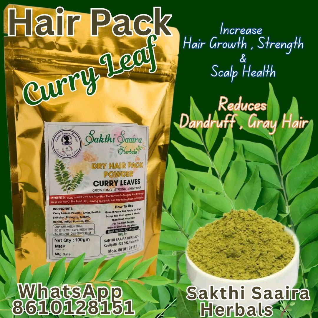 Curry Leaves Hair Pack Powder