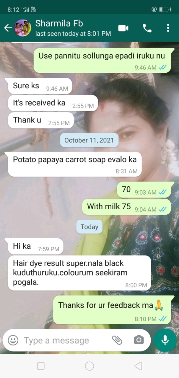 Black Hair Colour 50g - Image 4