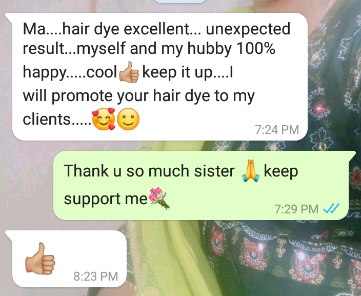 Black Hair Colour 50g - Image 5