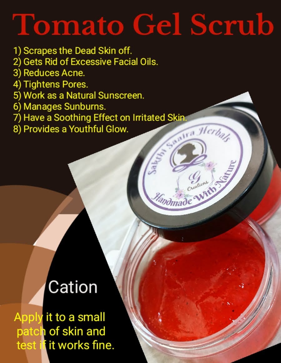 Tomato Gel Scrub