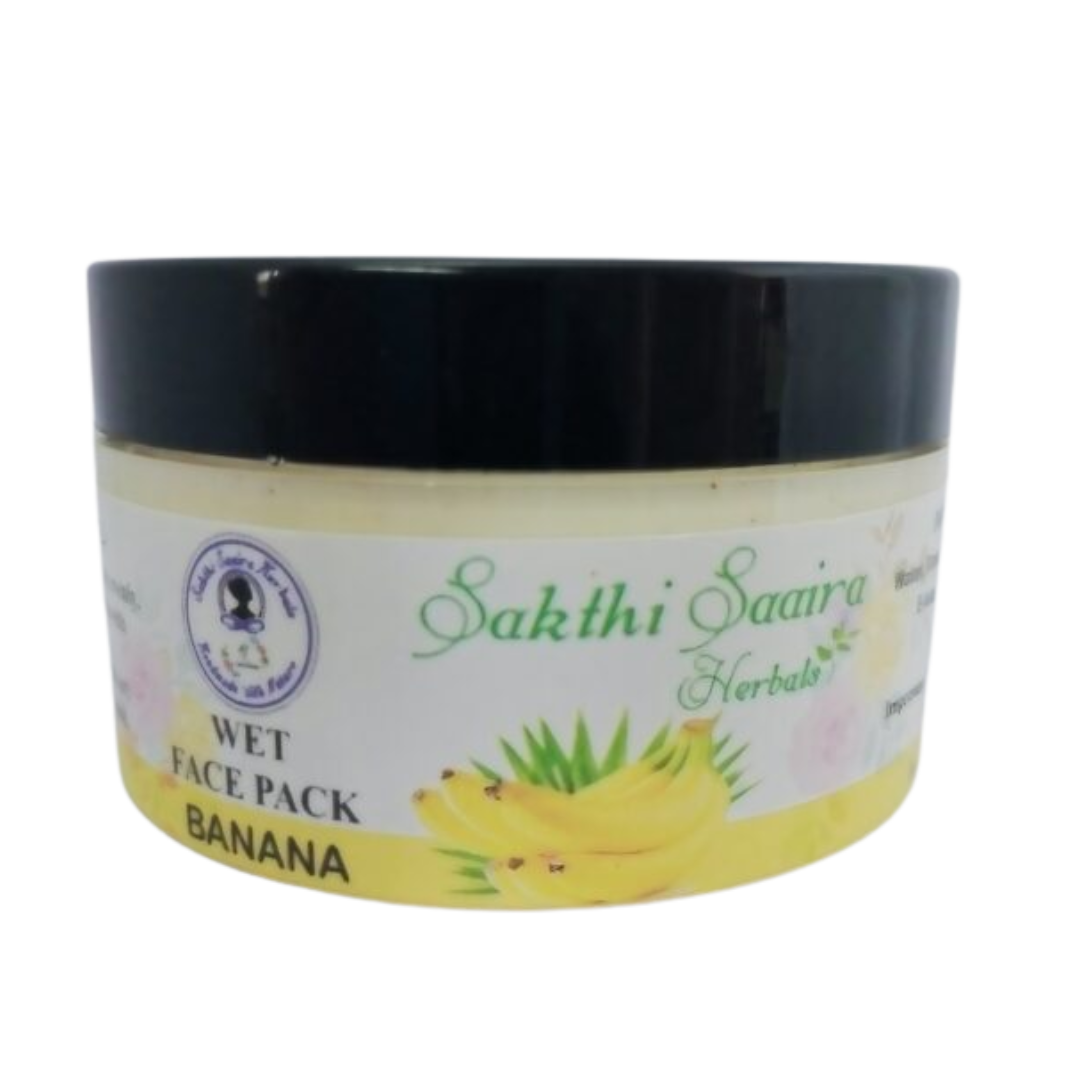 Banana Wet Face Pack 50g