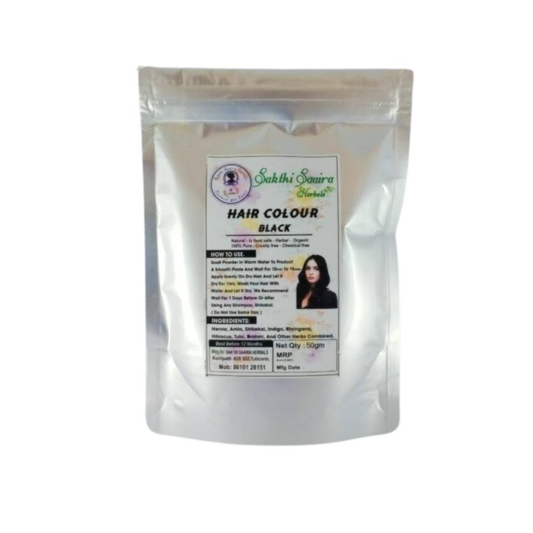 Black Hair Colour 50g