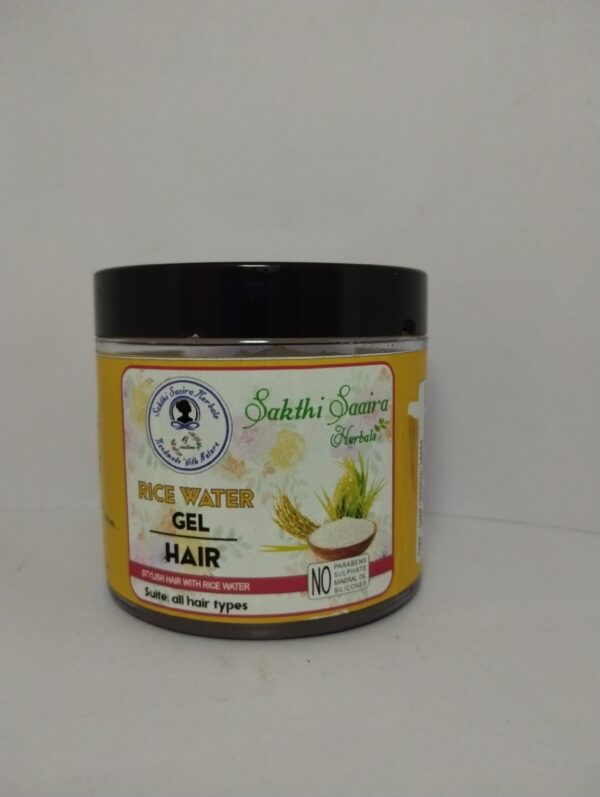 Rice Water Hair Gel