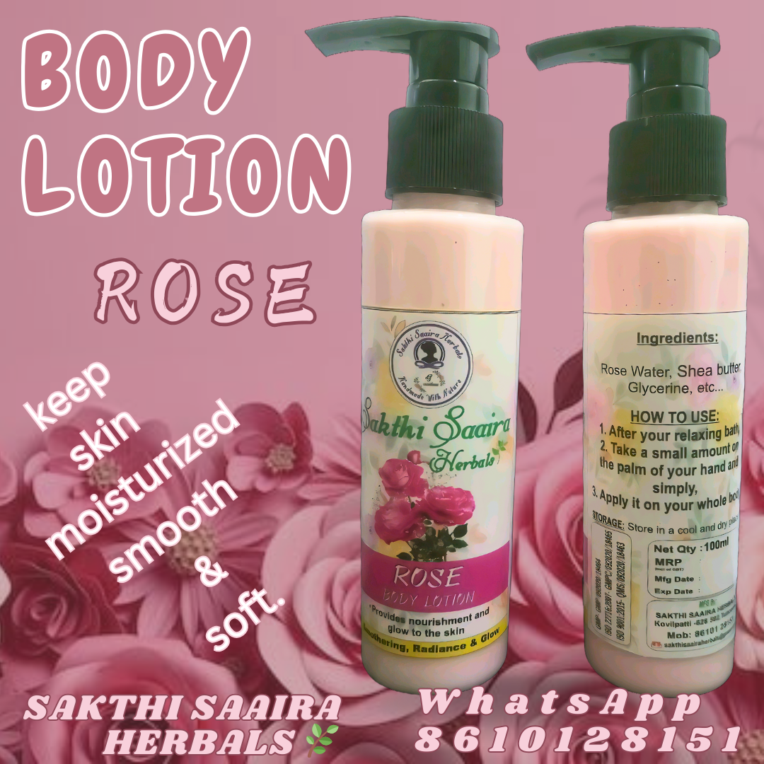 Rose Body Lotion