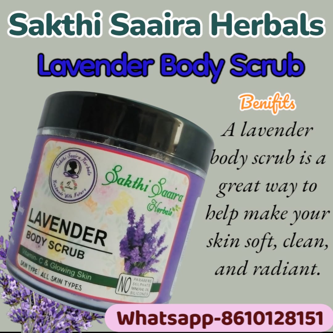 Lavender Body Scrub 100g - Image 3