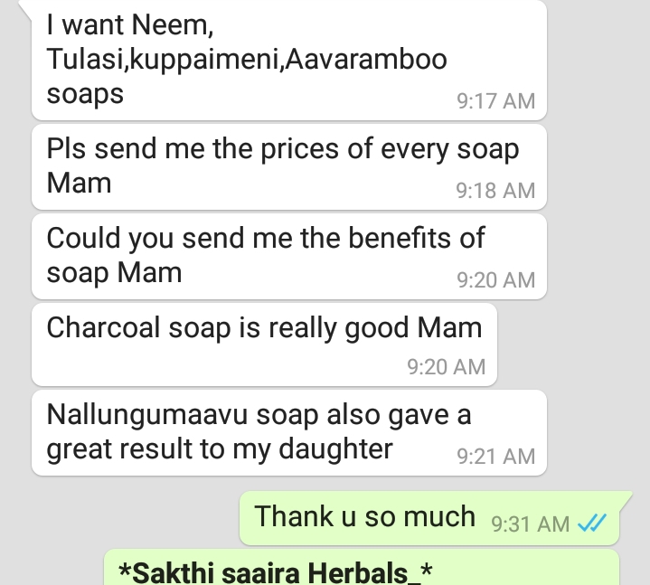 Nalangu Maavu Soap 100g - Image 3