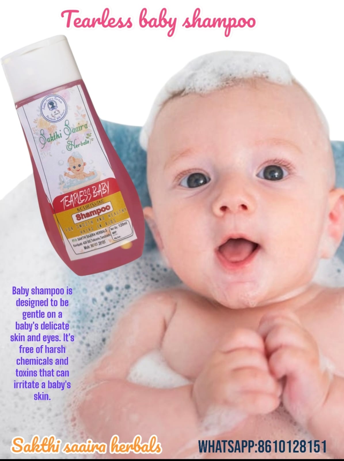 Tearless Baby Shampoo