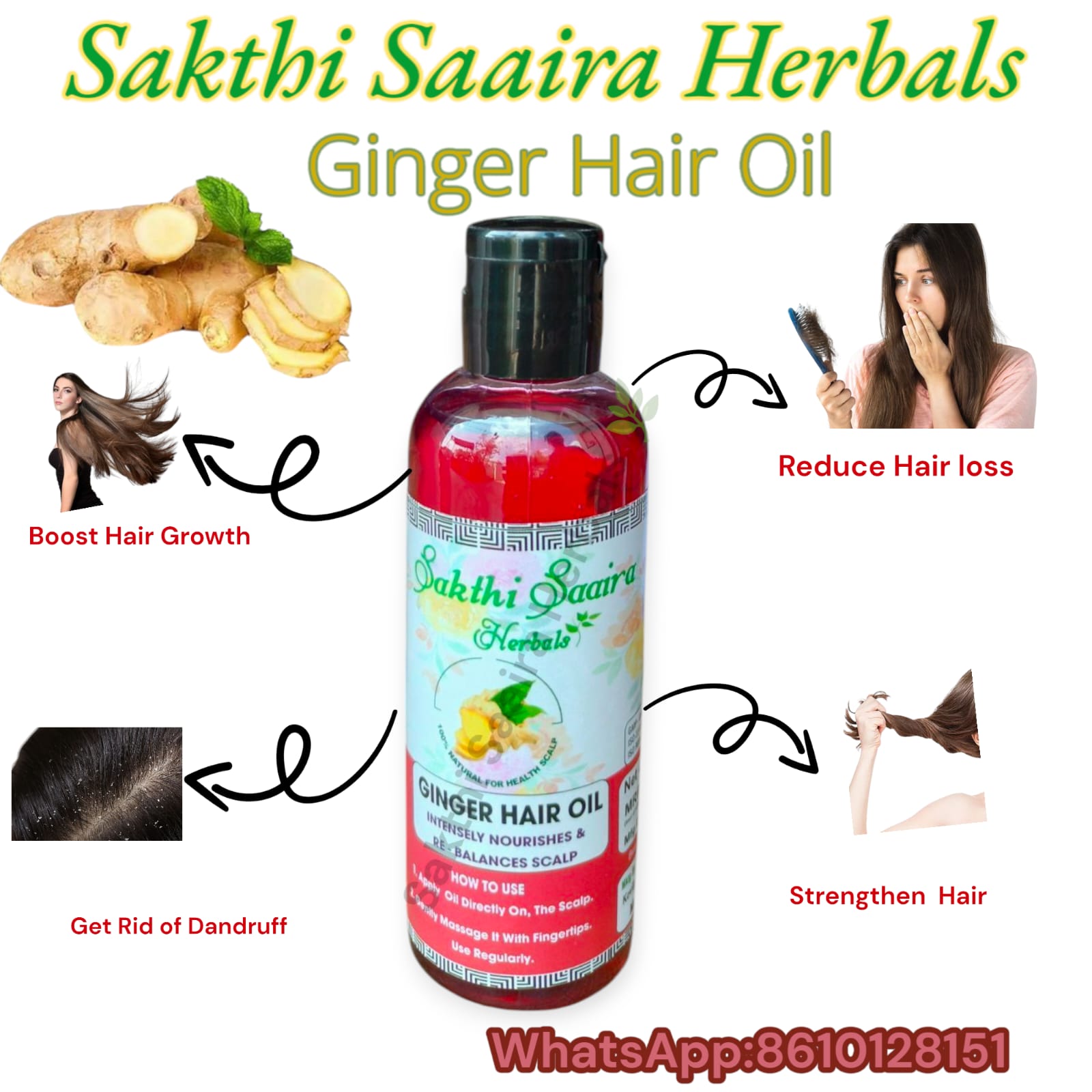 Ginger Hair Oil