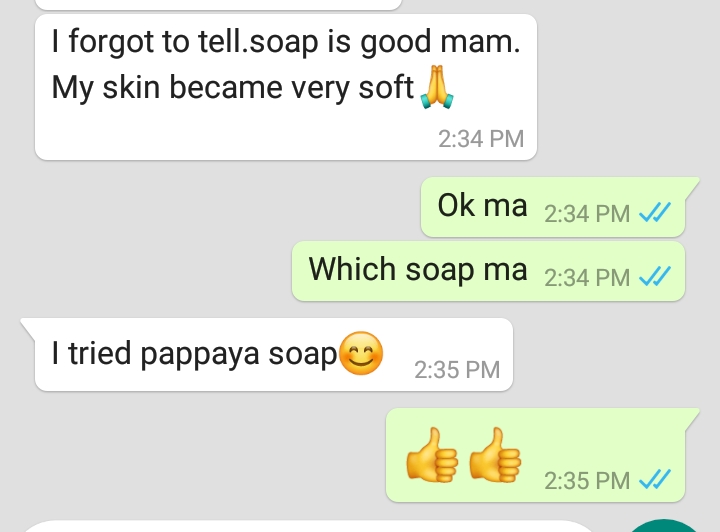 Papaya Soap 100g - Image 5