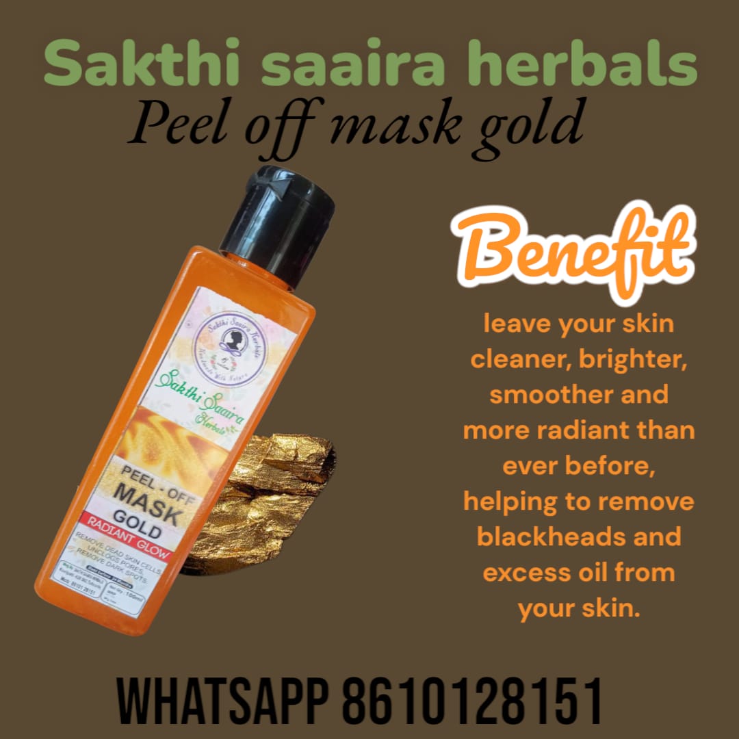 Gold Peel Of Mask