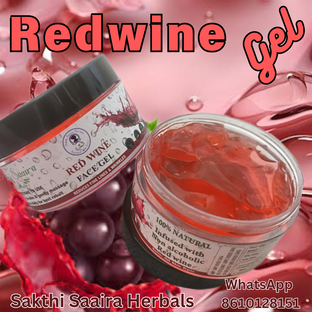 Red wine Face Gel